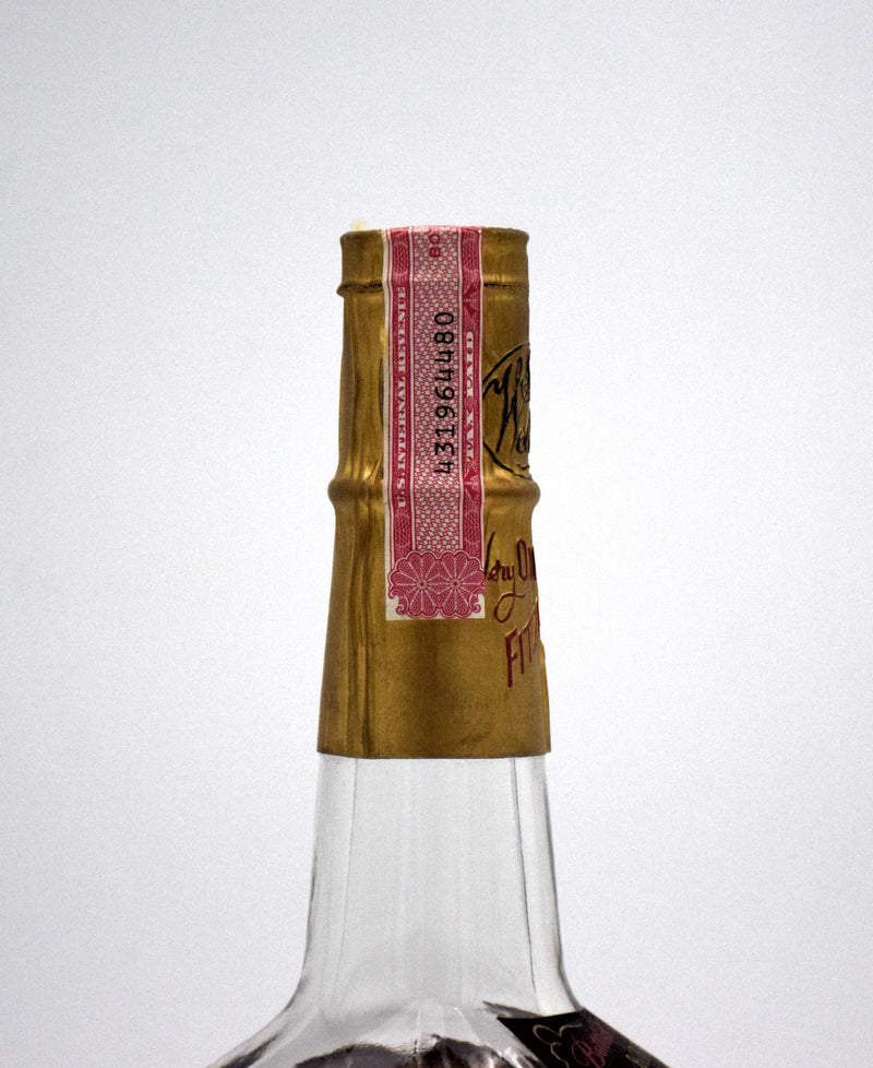 1849 Old Fitzgerald 10 Year Old 'Velvet Gift Set with Glasses' (1977 Vintage)