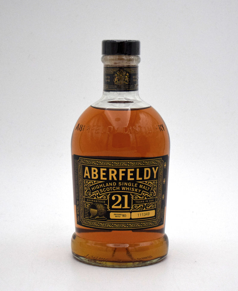 Aberfeldy 21 Year Single Malt Scotch