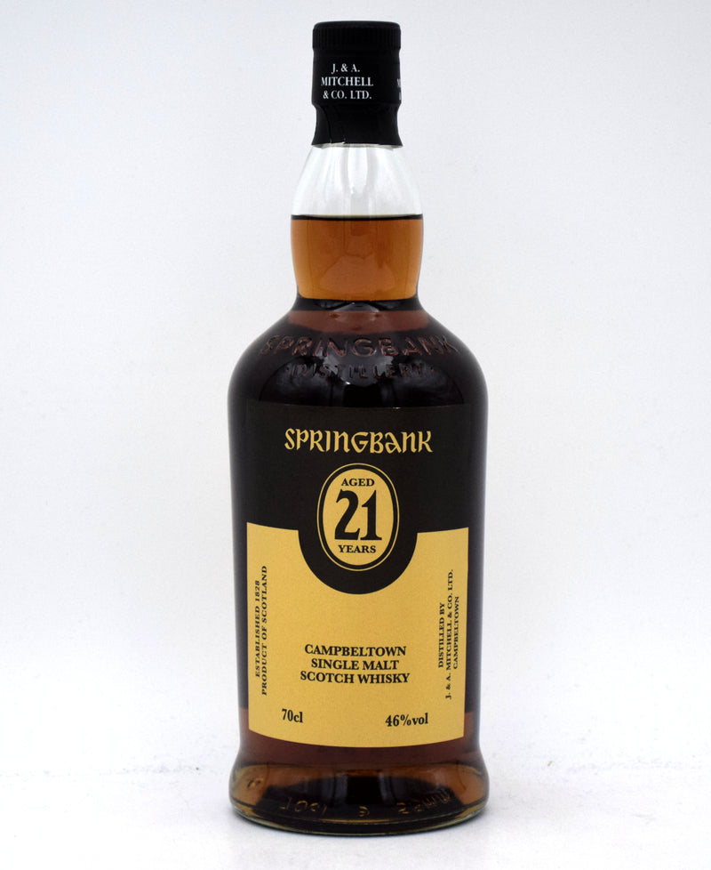 Springbank 21 Year Scotch Whisky (2024 Release)