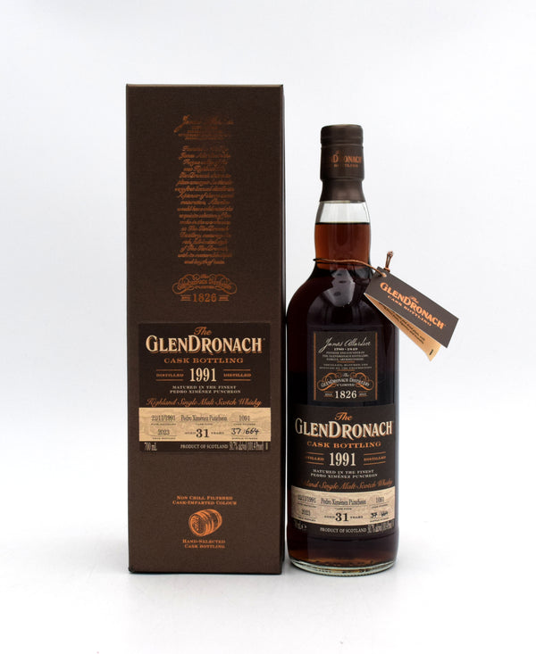 Glendronach 31 Year 'PX Sherry Puncheon Cask' Single Malt Scotch