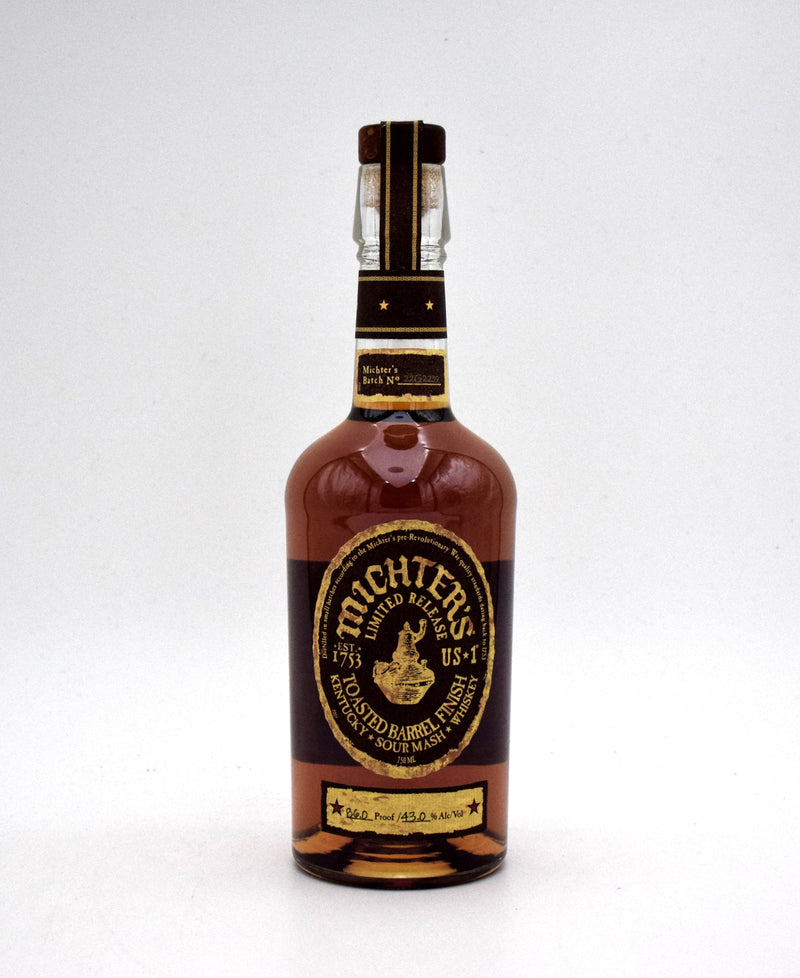 Michter's US-1 Toasted Barrel Finish Sour Mash 86 Proof (2022 release)
