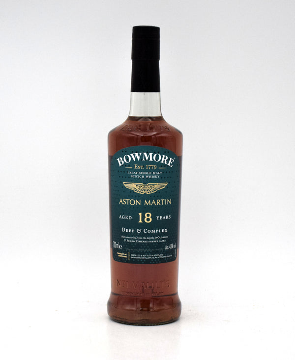 Bowmore Aston Martin 'Deep and Complex' 18 Year Single Malt Scotch