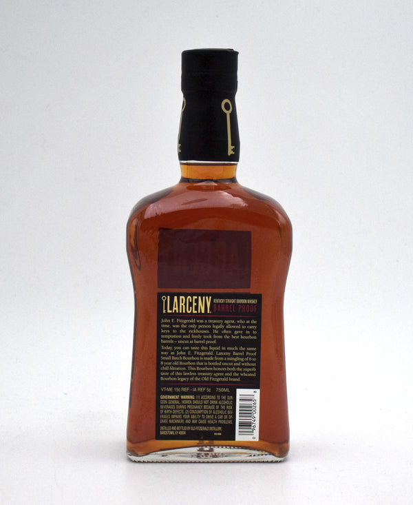 Larceny Barrel Proof Bourbon (Batch B522)