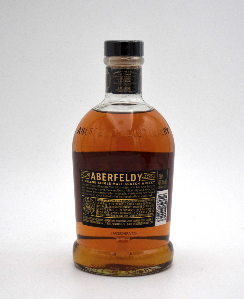 Aberfeldy 21 Year Single Malt Scotch