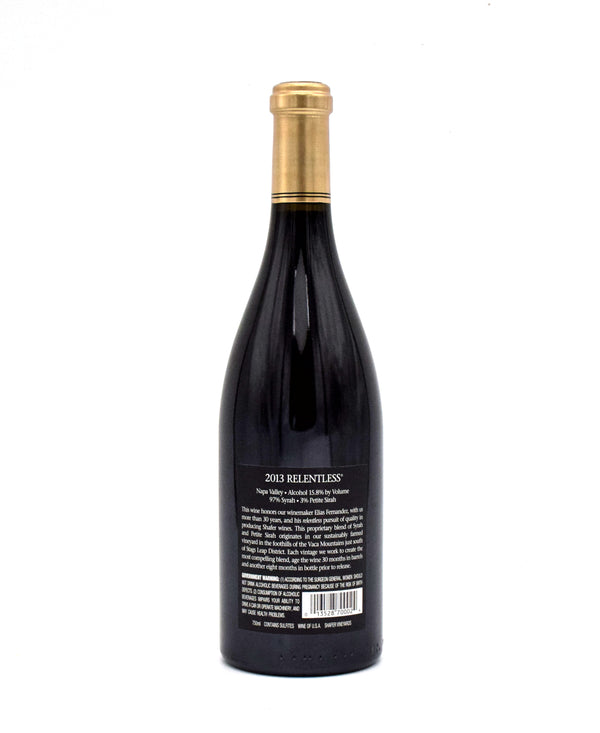 2013 Shafer Vineyards Relentless