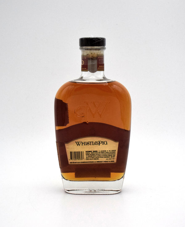 WhistlePig Single Barrel Selection 10 Year Straight Rye Whiskey