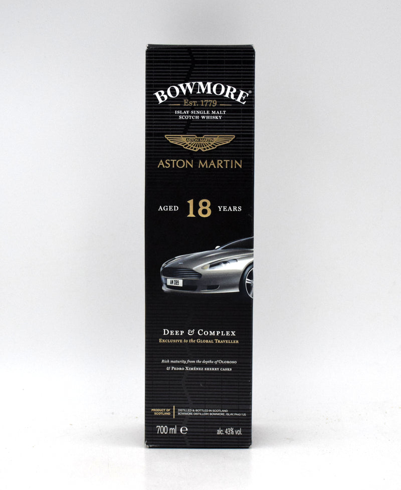 Bowmore Aston Martin 'Deep and Complex' 18 Year Single Malt Scotch