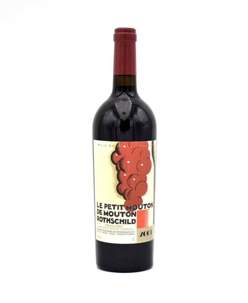 2003 Le Petit Mouton de Mouton Rothschild
