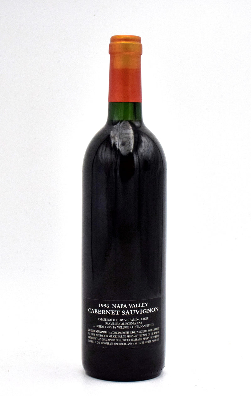 1996 Screaming Eagle Cabernet Sauvignon (Discolored Capsule)
