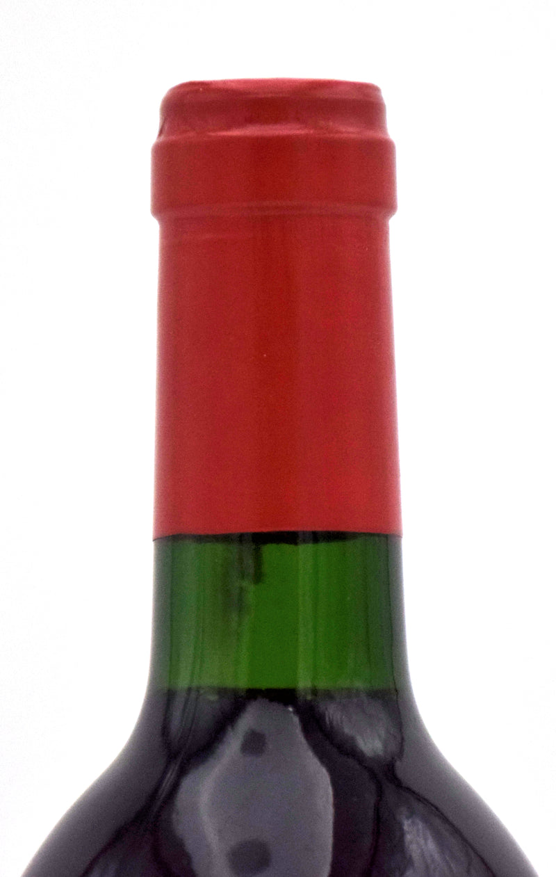 Dominus Rear Label 1992 Dominus Estate Christian Moueix (Stained Label) – FineLiquors
