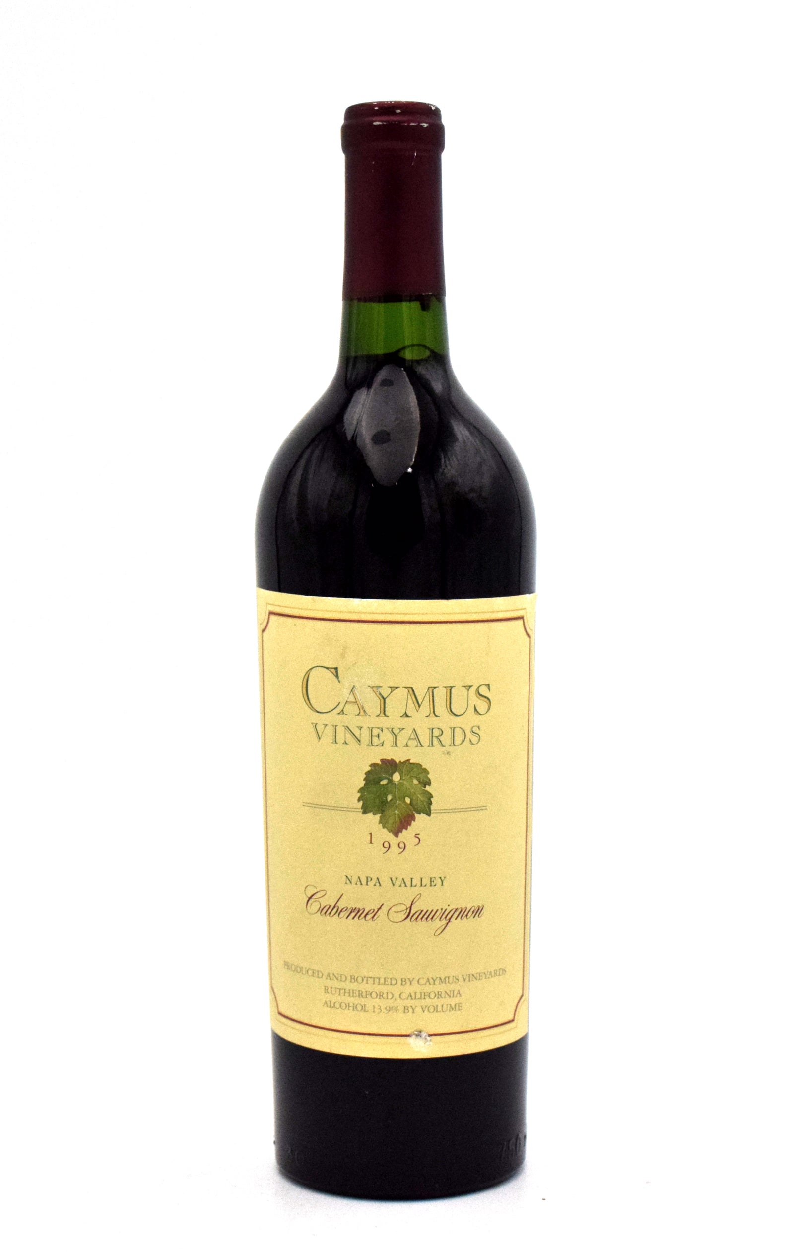 1995 Caymus Vineyards Cabernet Sauvignon – FineLiquors