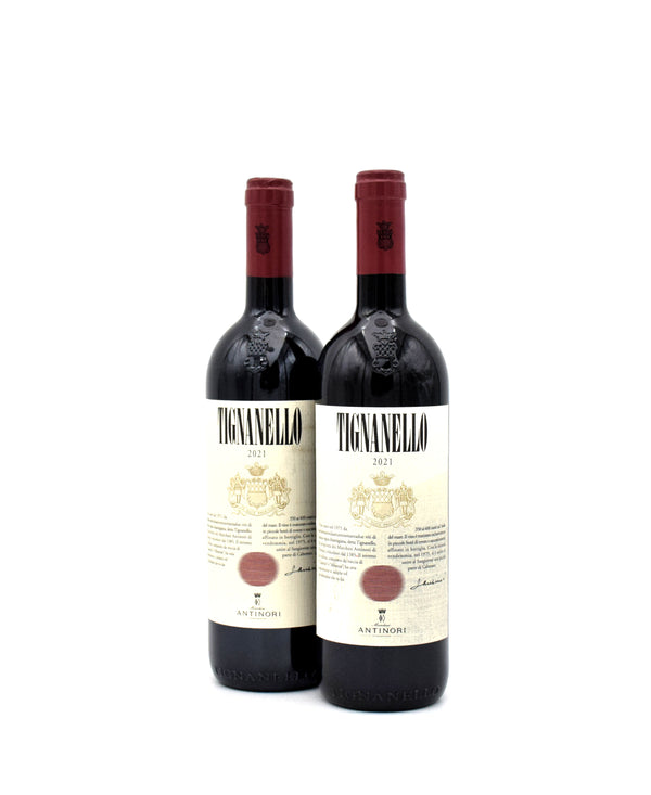 2021 Marchesi Antinori Tignanello Toscana IGT (Slightly Stained Label)