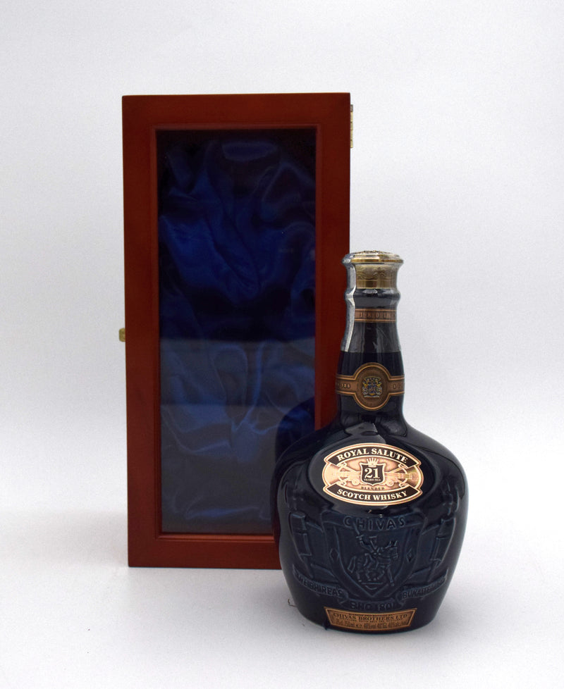 Royal Salute 21 Year Scotch Whisky (Sapphire Gift Box Edition)