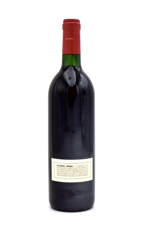1992 Dominus Estate Christian Moueix (Stained Label)