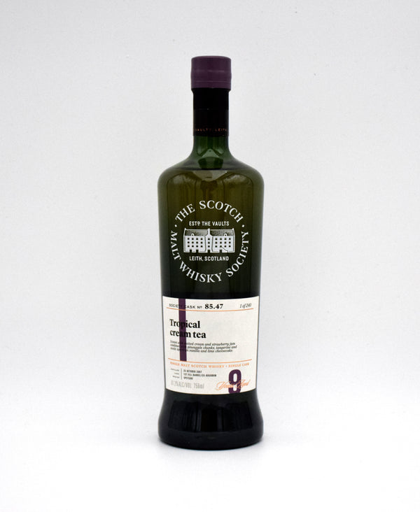 The Scotch Malt Whisky Society (SMWS) 'Glen Elgin No. 85.47 Tropical Cream Tea' Single Malt Scotch (2007 Release)