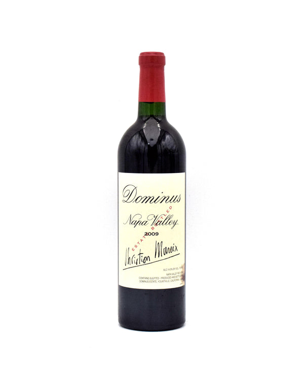 2009 Dominus Estate Christian Moueix (Very Slightly Stained Labels)