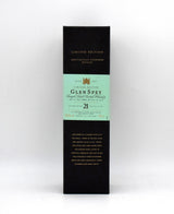 Glen Spey Limited Edition 21 Year Single Malt Scotch (1989 Release)