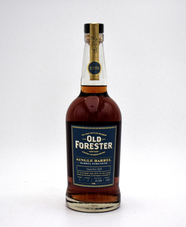 Old Forester 'Single Barrel Select' Kentucky Straight Bourbon (2024 Store Pick, 129 Proof)