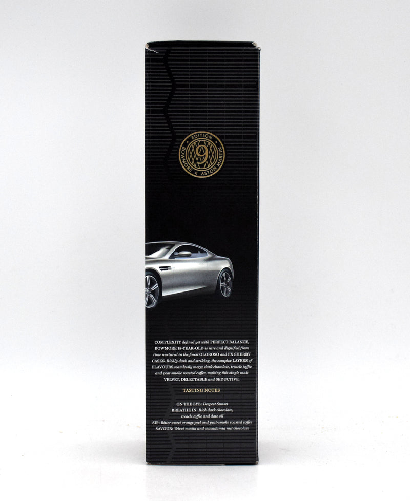 Bowmore Aston Martin 'Deep and Complex' 18 Year Single Malt Scotch