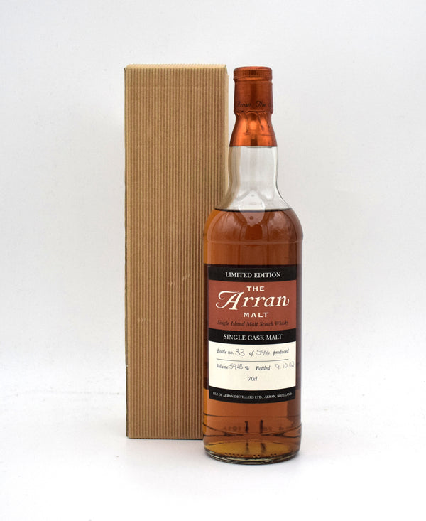 The Arran Single Cask 5 Year Limited Edition Single Malt Scotch (1997 Release, Cask No. 97/934)