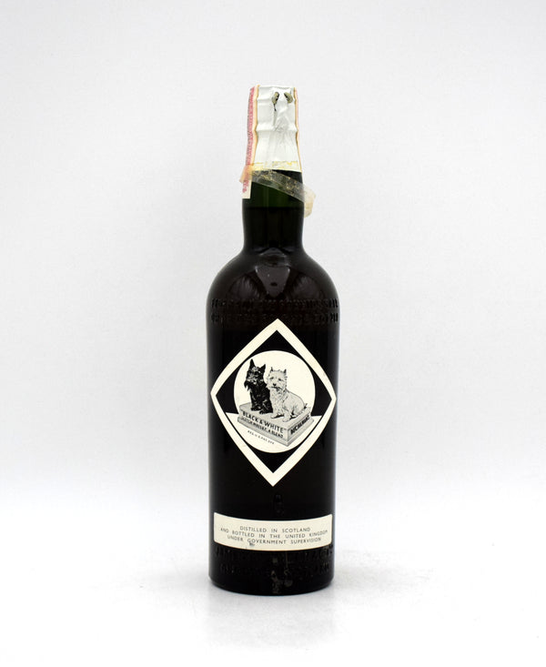 James Buchanan's 'Black & White' Blended Scotch (1950's Bottling)