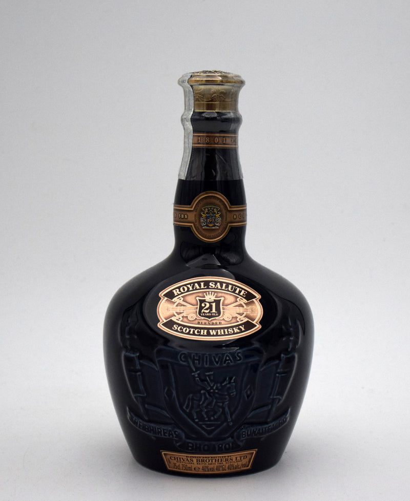 Royal Salute 21 Year Scotch Whisky (Sapphire Gift Box Edition)
