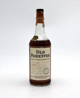 Old Forester Bottled in Bond Kentucky Straight Bourbon - 1950 Release