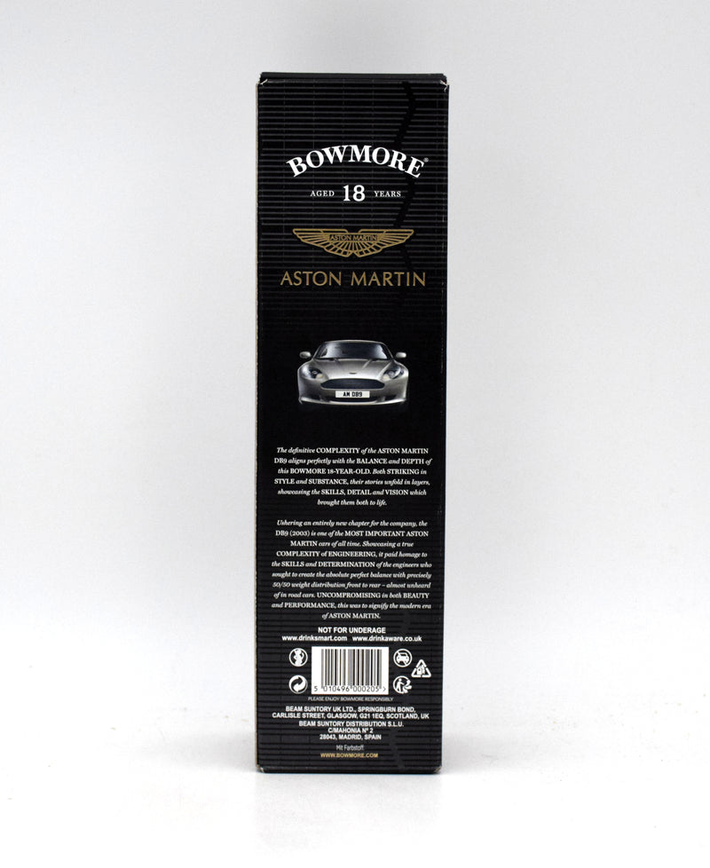 Bowmore Aston Martin 'Deep and Complex' 18 Year Single Malt Scotch