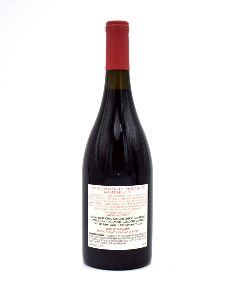 2021 Hirsch Vineyards Maritime Pinot Noir