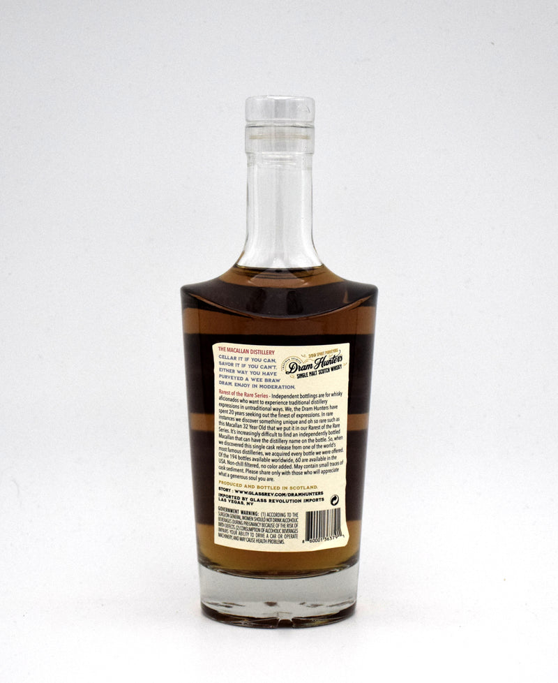 Dram Hunters 'The Macallan' 32 Year Single Malt Scotch (1990 Release)