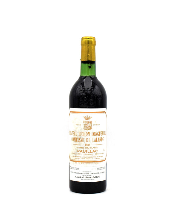 1983 Chateau Pichon Longueville Comtesse de Lalande