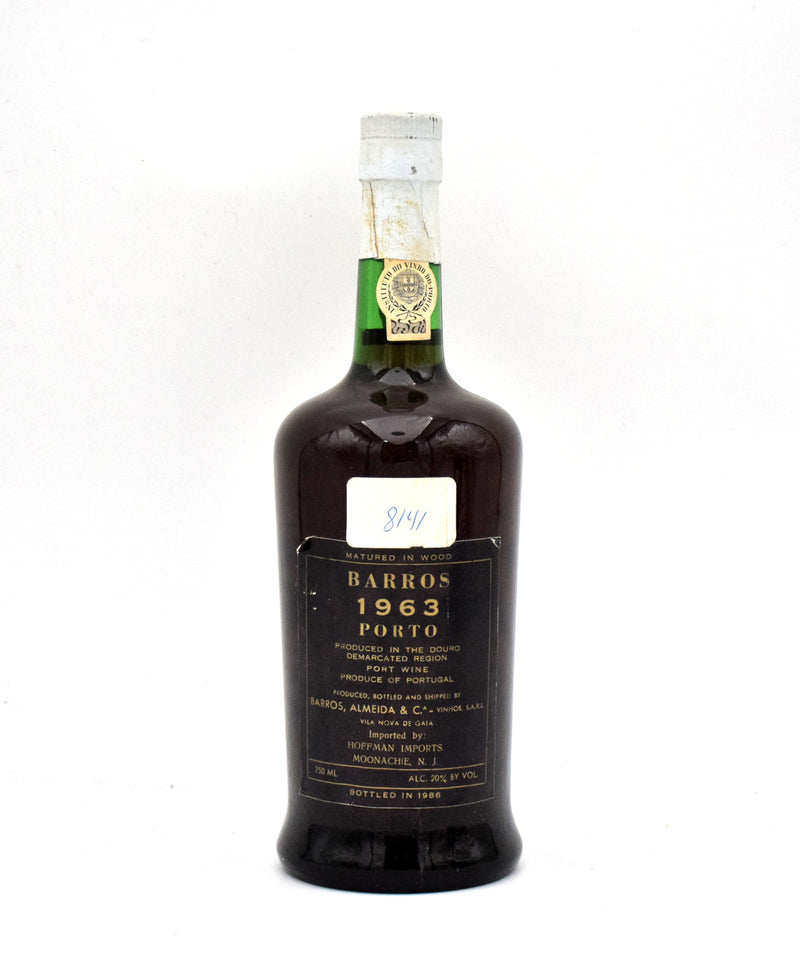 1963 Barros Vintage Port