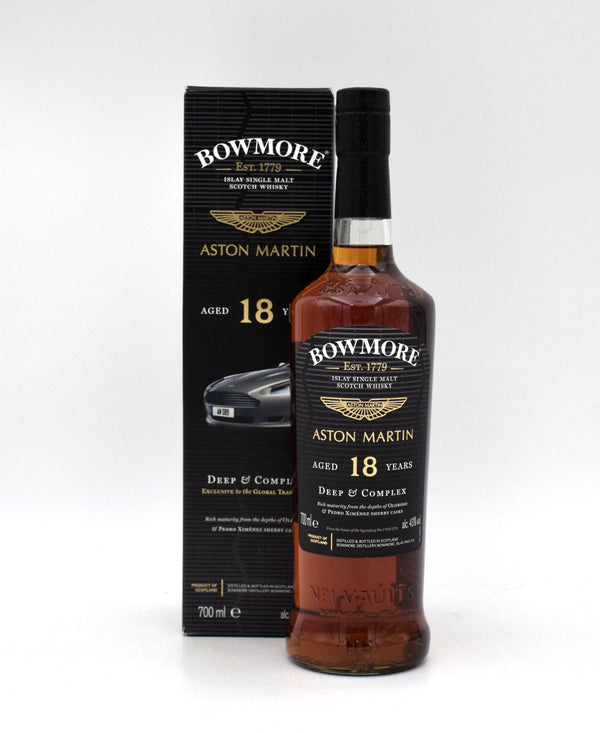 Bowmore Aston Martin 'Deep and Complex' 18 Year Single Malt Scotch