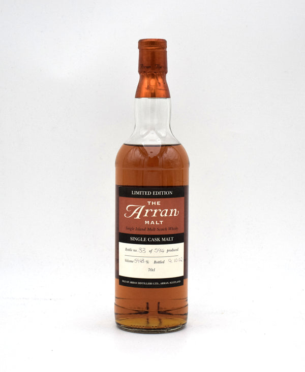 The Arran Single Cask 5 Year Limited Edition Single Malt Scotch (1997 Release, Cask No. 97/934)