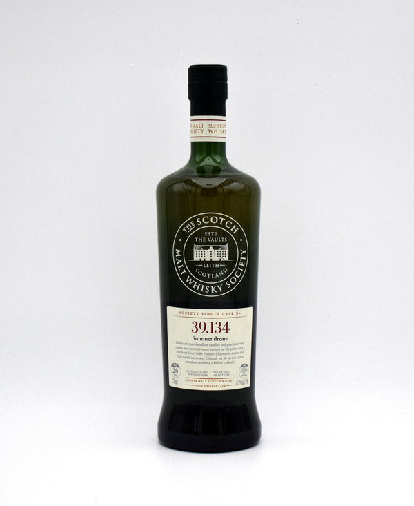 The Scotch Malt Whisky Society (SMWS) 'Linkwood No. 39.134 Summer Dream' Single Malt Scotch (1989 Release)