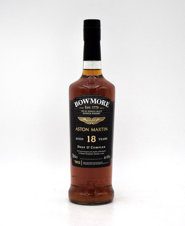 Bowmore Aston Martin 'Deep and Complex' 18 Year Single Malt Scotch