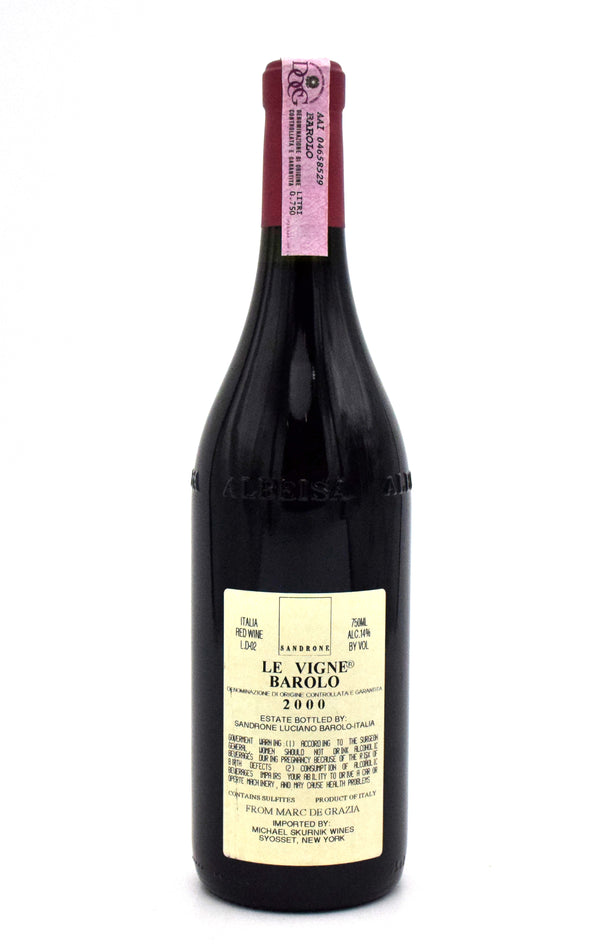 2000 Luciano Sandrone Le Vigne