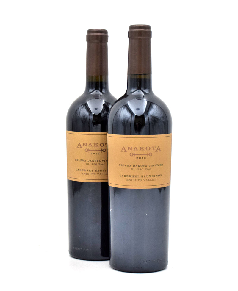 2013 Anakota Wines Helena Dakota Vineyard Cabernet Sauvignon