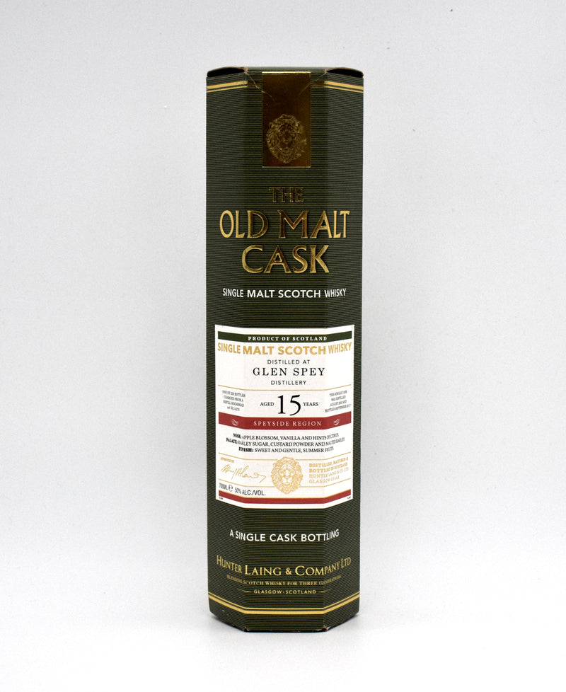 Glen Spey 'The Old Malt Cask' 15 Year Old Single Malt Scotch Whisky (2002 Release)
