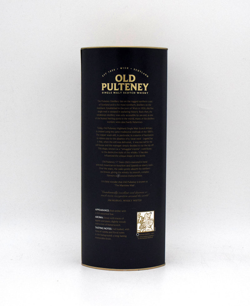 Old Pulteney 17 Year Single Malt Scotch (Older Bottling)