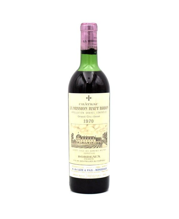 1970 Chateau La Mission Haut-Brion (HS)