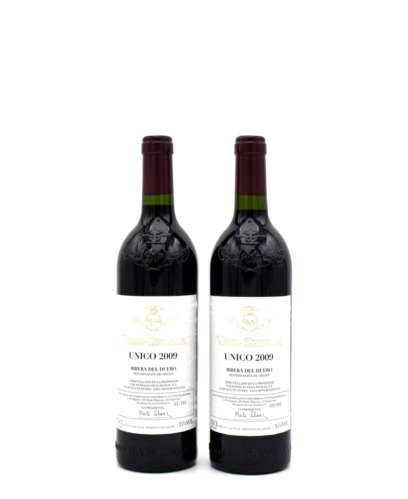 2009 Vega Sicilia Unico Gran Reserva (Slightly Wrinkled Labels)