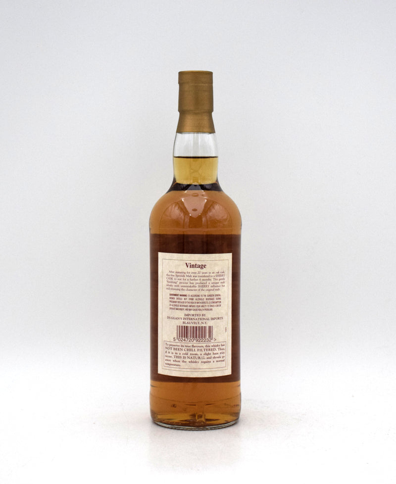 Strathmill Vintage Sherry Wood 21 Year Single Malt Scotch (Distilled in 1992)