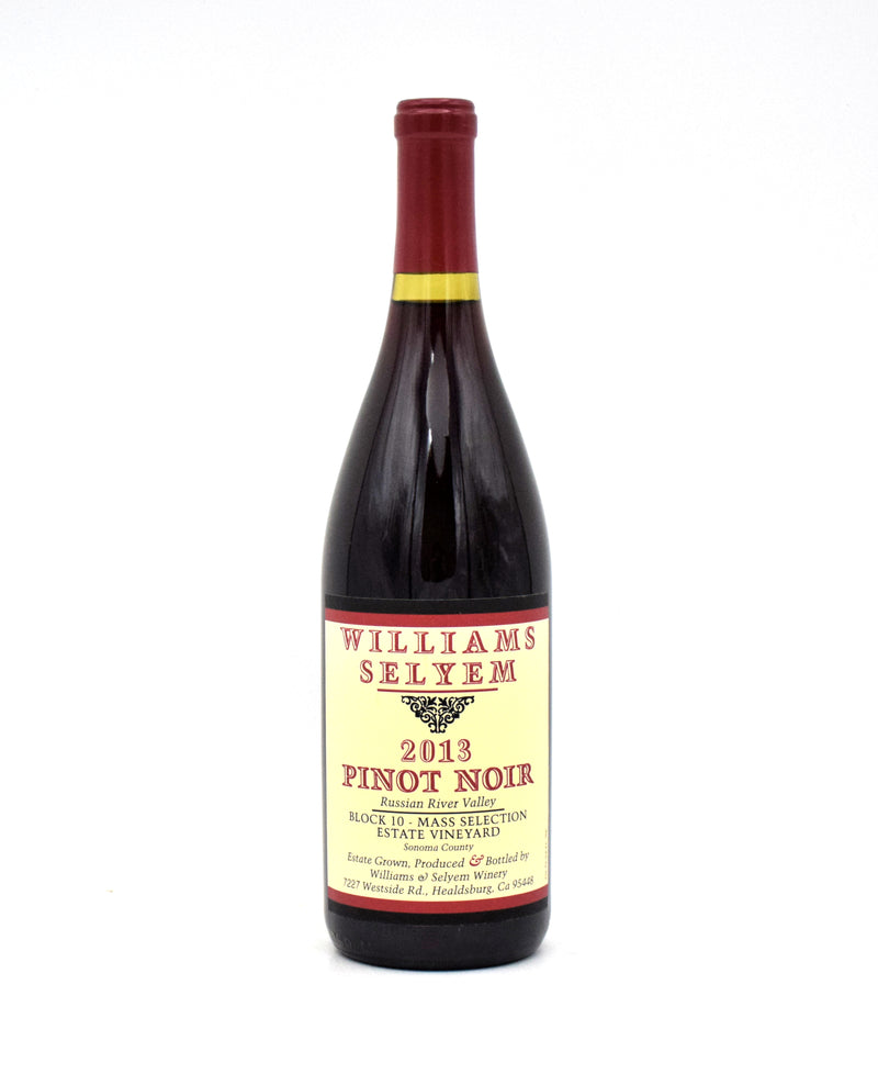 2013 Williams Selyem Mass Selection Estate Vineyard Block 10 Pinot Noir