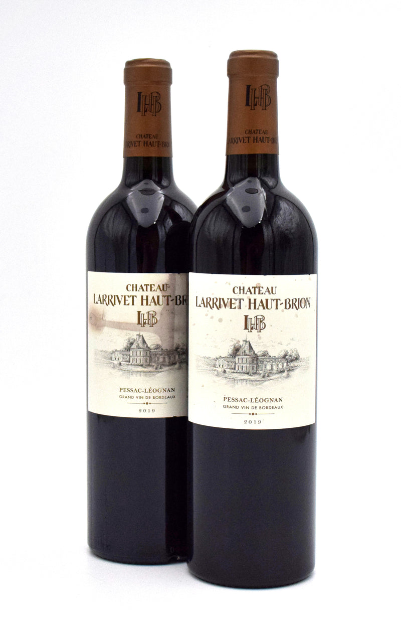 2019 Chateau Larrivet Haut-Brion (Stained Label)