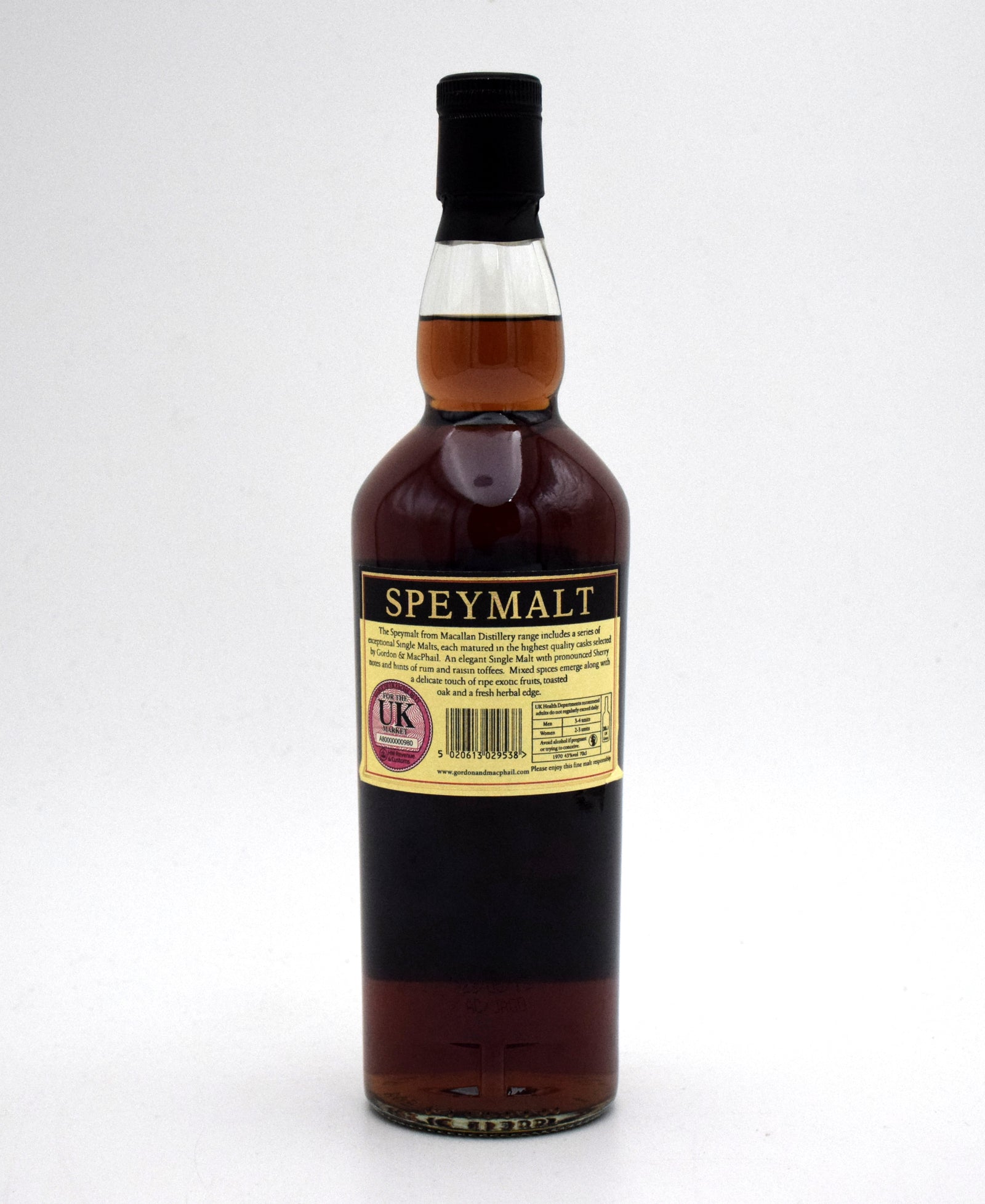 Speymalt Gordon & Macphail 'Macallan' 43 Year Single Malt Scotch