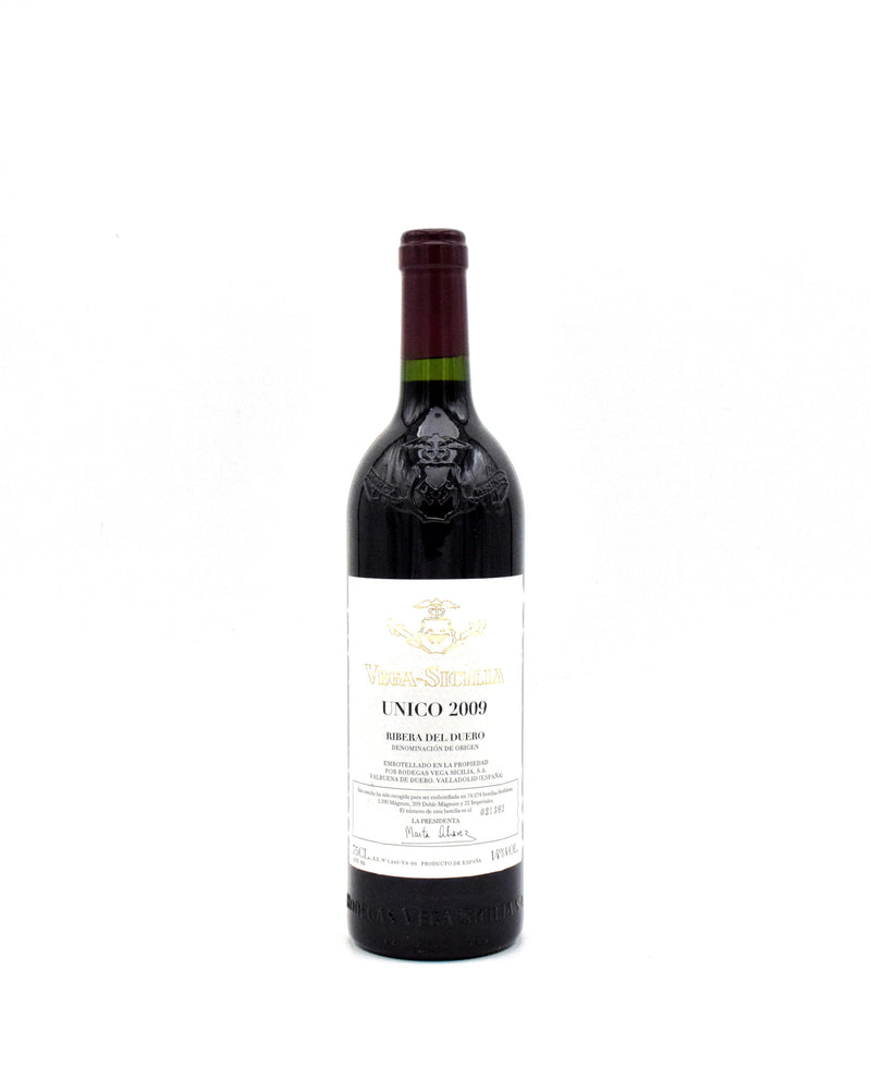 2009 Vega Sicilia Unico Gran Reserva (Slightly Wrinkled Labels)