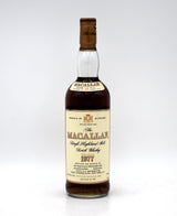 Macallan 18 Year Sherry Oak Scotch Whisky (Distilled in 1977)