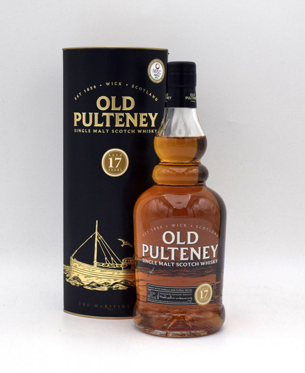 Old Pulteney 17 Year Single Malt Scotch (Older Bottling)