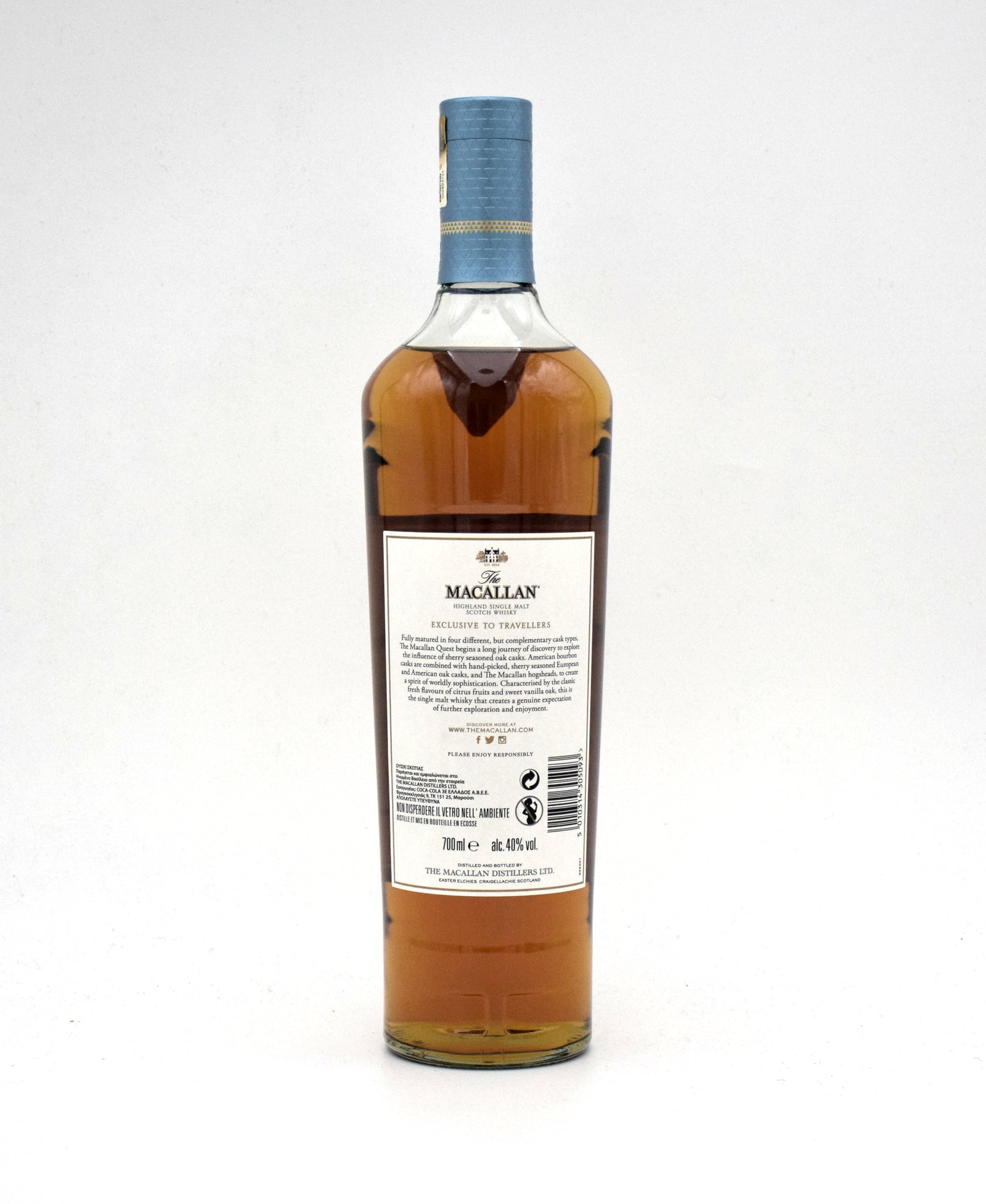 Macallan Quest Collection 'Quest' Single Malt Scotch (No Box